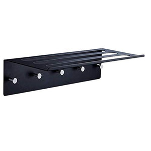 MGMDIAN Asciugamano in Alluminio for Il Bagno portasciugamani Bagno Semplice mensola Bagno Hardware Accessori for Il Bagno (Style : B)