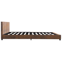 SKM Giroletto Marrone in Similpelle Scamosciata 180x200 cm (29.7kg)