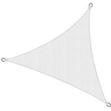 Sol Royal Tenda a vela SolVision 3,6x3,6x3,6m parasole impermeabile per esterno protezione pioggia e raggi UV - bianco