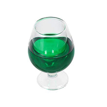 NUOBESTY Bicchiere di Vino Scherzo Giocattoli No Versare Bicchiere di Vino Pesce D'aprile Scherzo Ingannevole Puntello Verde
