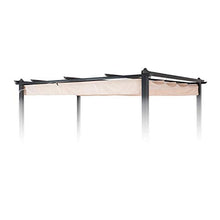 blumfeldt Pantheon Roof &Bull Tettuccio di Ricambio &Bull Tetto per Pergola &Bull Tetto Apribile &Bull 3 x 4 m &Bull Resistente agli Agenti Atmosferici &Bull Idrorepellente &Bull Beige