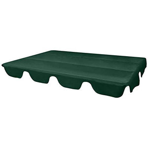Estink Baldacchino di Ricambio per Dondolo Copertura Baldacchino di Ricambio per Dondolo da Giardino Verde 226x186cm