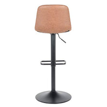 RPSRLS.COM 2 Pezzi di Sgabello Bar Novita' 2021 Modello Helsinki - Marrone Chiaro - Pelle - by