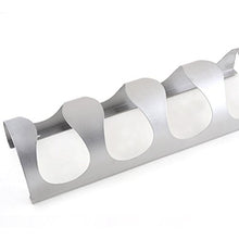 BESTonZON in Acciaio Inox a Parete Vino Rack Ferro portabottiglie Vino Display Rack Accessorio per la casa