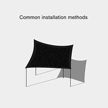 Telone Ombreggiante Perfetto,Rotolo Telone Oscurante per Patio Piscina,Tessuto Ombra 38%,4 Pin Nero,Rete Ombreggiante Protezione Raggi UV per Giardino Veranda,Antracite (6x10m)