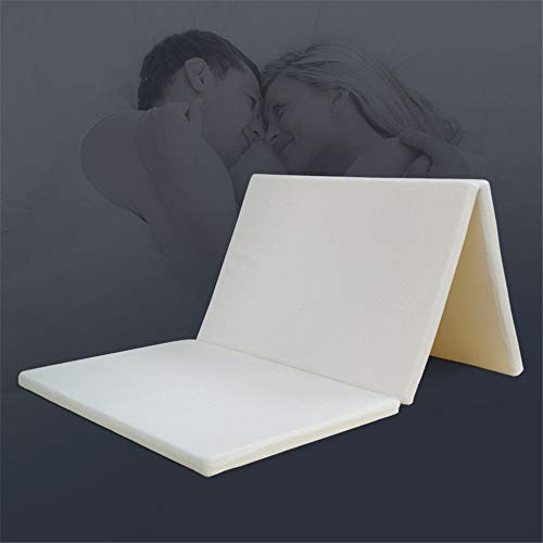 Warm Pieghevole Materassi Futon Estrarre Ospite Chair Z Letto pieghevole in tre traspirante, lavabile e 4 centimetri di spessore dormitorio materasso pieghevole Playmat Giapponese Tatami Tappetino
