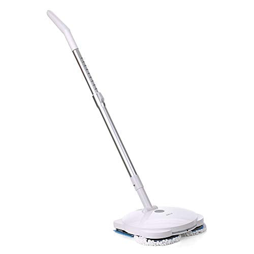 SSAYY Spray Mop Mop Elettrico Ricaricabile Senza Fili Mop Portatile Elettrico per Pulizia del Pavimento Pulizia del Panno per La Pulizia Spruzzo d'Acqua Strumento Robot Tergicristallo con Luce LED