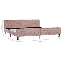 SKM Giroletto Rosa in Velluto 200x200 cm
