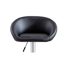 XINGLEI Sgabelli da Bar, seggiolone con Schienale Ben Imbottito, Dotato di Funzione di Rotazione Regolabile in Altezza e 360 ° Sgabelli da Bar per la Colazione (Color : Beige, Size : 60~80cm)
