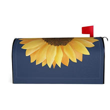 Copertura magnetica per cassetta postale con motivo girasole, design unico, per giardino, cortile, dimensioni standard, 53 x 45 cm