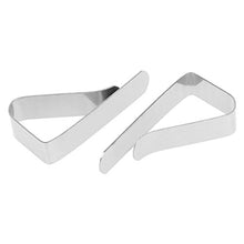 AERVEAL Clip per Morsetto, 4 Pezzi Tovaglia per tovaglia Clip per Morsetto per Matrimonio in Acciaio Inossidabile