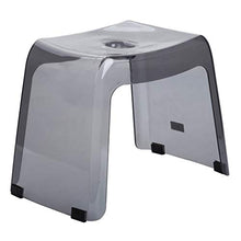 hkwshop Sgabelli Sgabello in plastica Sgabello Piccolo Passo Bagno Antiscivolo Seduta per Bambini Sgabello per Bambini 3 Colori rettangolo Sgabello (Color : Gray)