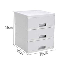 KX-YF Cassettiera Armadietto 3 Piante Storage Unit Bagno cassetto Piedi del cassetto del Governo Governo di immagazzinaggio unità camere da Letto a casa Ufficio (Color : White, Size : 38X38X45cm)