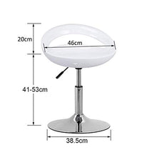 XHCP aggiornato con Sgabello da Lavoro in ABS con Bordo antideflagrante, Sedia Sgabello Solido, Rotazione di 360 Gradi, Cilindro Sgs, sgabelli da Bar a 4 Colori