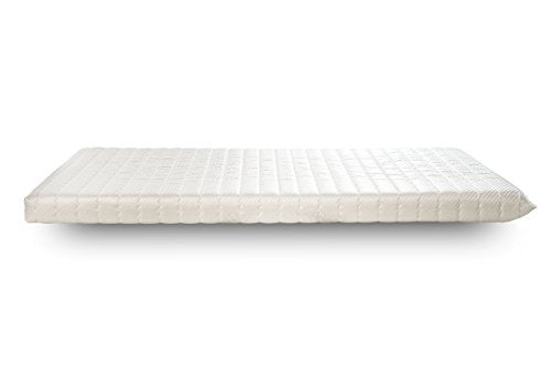 EVERGREENWEB MATERASSI & BEDS Materasso Singolo per Divano Letto o brandina Pieghevole 95x195 cm H10 cm