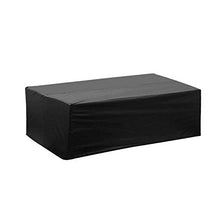 Nero Coperture per Mobili da Giardino Telone Impermeabile Anti UV Panno Oxford A Prova di Vento A Prova di Polvere per Giardino Terrazza Parco, Personalizzabile GHHQQZ