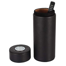 Humidars Cigar Humidor - Viaggio in Pelle Humidor Cigar Box Legno di Cedro Portatile portasigari Jar W/umidificatore igrometro Humidor Box Fit 5 sigari mantenerlo Fresco .Scatola di immagazzinaggio