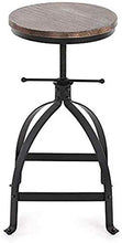 DEWUFAFA Sedia Bar Stool, Vintage Antico Alto Sgabello, Stile Industriale, Altezza Regolabile .Sedia da Ufficio