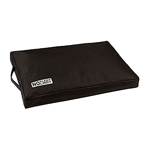 Wouapy nessun Limite di Sonno Materasso per Cani, Nero, Letto per Cani in 60 x 45 x 8 cm