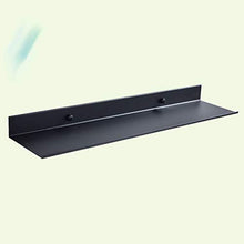 Yardwe Mensole da Bagno a Parete per Il Bagno Nero Porta Sapone per Doccia Scaffale da Cucina Scaffale da Bagno con Caddy Organizer (50cm)