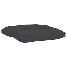 vidaXL Cuscino per Pavimento e Pallet 60x61x10 cm Antracite
