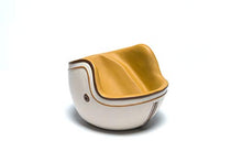 LUDI-VIN 5060388472405 Porta Bottiglia Casco Moto Vintage patinata di Resina Avorio 25 x 20 x 18 cm