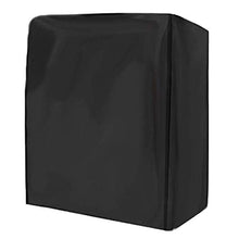 SHGDDYSB - Copertura per altalena da giardino a 2 posti, impermeabile, 160 x 125 x 170 cm, protezione dai raggi UV, antipolvere, protezione dal sole, per mobili e sedie (nero)
