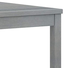 FAMIROSA Set Divani da Giardino 5 pz con Cuscini in Legno Acacia Grigio-7785