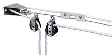 Windhager Installazione tiro Sistema di trazione a Fune Set Completo per Il tensionamento e la movimentazione Tende da Sole, 10884, Argento
