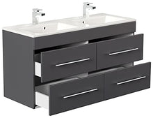 Mobile bagno Helios antracite satinato