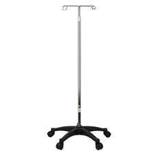 Giardino Asta per flebo con Ruote, Supporto per Pali a V, Supporto per infusione Medica, Supporto per flebo Portatile e Mobile per Bottiglie mediche, per Ospedale, Clinica, Famiglie
