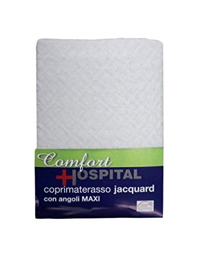 Lovely Home - Coprimaterasso con Angoli Matrimoniale Letto 2 Piazze Jacquard
