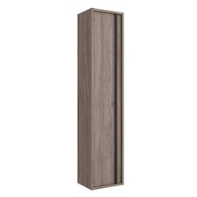 Yellowshop. - Mobile Bagno sospeso Legno Modello Attila 80 cm con lavabo Specchio LED e Colonna Varie Colorazioni (Eternity (Completa + Colonna))