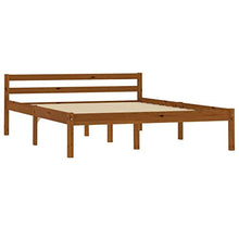 SKM Giroletto Marrone Miele in Legno Massello di Pino 140x200 cm (20.4kg)