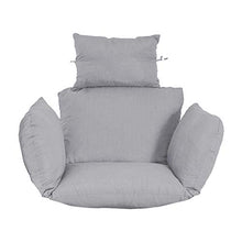 ZYZY - Cuscino per sedia a forma di uovo, in vimini, da appendere, antiscivolo, morbido, per decorazione interna (senza sedia)
