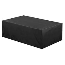 Fodere per mobili da giardino impermeabili 180x120x74cm, fodere per set di mobili da esterno, fodere per sedie da tavolo, tessuto Oxford 210D / 420D, antipioggia per pioggia e neve, antivento, an