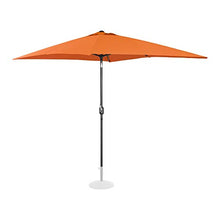 Uniprodo Ombrellone da Esterno Grande Ombrello da Giardino Uni_Umbrella_TSQ2030OR (Arancione, Rettangolare, Inclinabile, 200 x 300 cm)