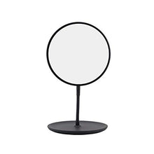 BCL Specchi da Parete per Bagno Specchio per Il Trucco Specchio Cosmetico da Tavolo Nordico da 7,8 Pollici, Specchio Bifacciale 1X E Specchio Ingranditore 5X Nero