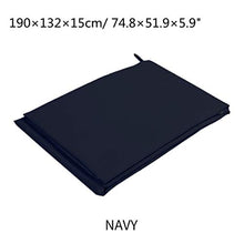 Copertura superiore ricambio tettuccio altalena - Copertura tettuccio di ricambio per altalena 2 posti / 3 posti - Copertura altalena per aliante per tenda da sole impermeabile (B, 190×132×15cm)