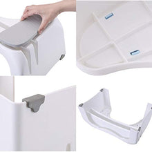 Niduo Bear Home Toilet Poggiapiedi, Bagno Step Up Sgabello Plastica Step Step Sgabello Antiscivolo Fornisce Sollievo dalla Stitichezza E dal Gonfiore,Giallo