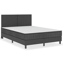 SKM Letto a Molle Grigio Scuro in Tessuto 180x200 cm (79.95kg)