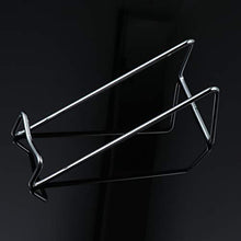 Bestonzon - Espositore per vino in ferro battuto scaffale per bottiglie di birra, supporto da vino per banconi da cucina bancone bar (argento vivo)