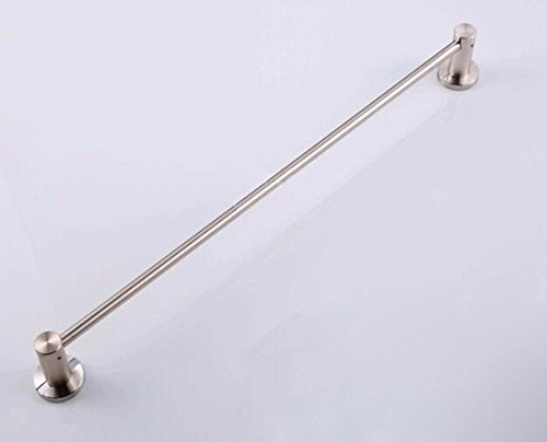MBYW Portasciugamani Moderno Portasciugamani Elegante per Il Portasciugamani in Alluminio Spazio unipolare Lungo Bagno portasciugamani Bagno portasciugamani Bagno Pendente Appeso Asta 60cm
