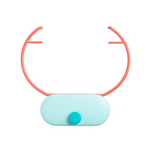 VONKY Lavabo Parete Bathroom Lavandino Rack impermeabile pieghevole libero di punzonatura Lavabo, Rosso