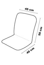 Maratex Cuscino Copri Sedia da Giardino 45x90 MOD. Relax Righe (Verde)