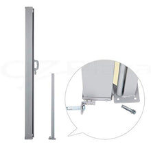 BOUDECH Tenda Laterale avvolgibile Parasole e frangivento 180x300cm con Struttura Inossidabile Interamente in Alluminio - Separè divisore frangivista da Giardino per Privacy e riservatezza. (Beige)