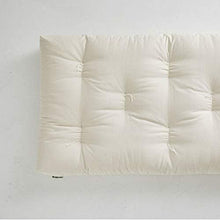 Futon Cotone Naturale Ecologico - Bambini e Adulti - Realizzati a Mano in Italia (140x70)