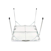 FGDSA Tavolo Pieghevole Tavolo Pieghevole da Esterno Multifunzione Tavolo da Picnic Quadrato Portatile Tavolo da terrazza Impermeabile Tavolo Quadrato Regolabile (Barbecue)