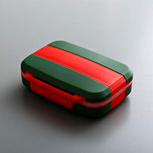 Portapillole Portable Dispensing Pill Box con grande capacità di 7 giorni a settimana, Sealed Medicina delle pillole di immagazzinaggio scatola di imballaggio Organizer Armadietti farmacia
