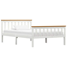 FAMIROSA Giroletto con 2 Cassetti Bianco in Massello di Pino 120x200 cm-0434